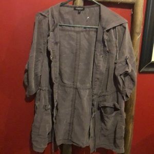 Torrid short sleeve jacket